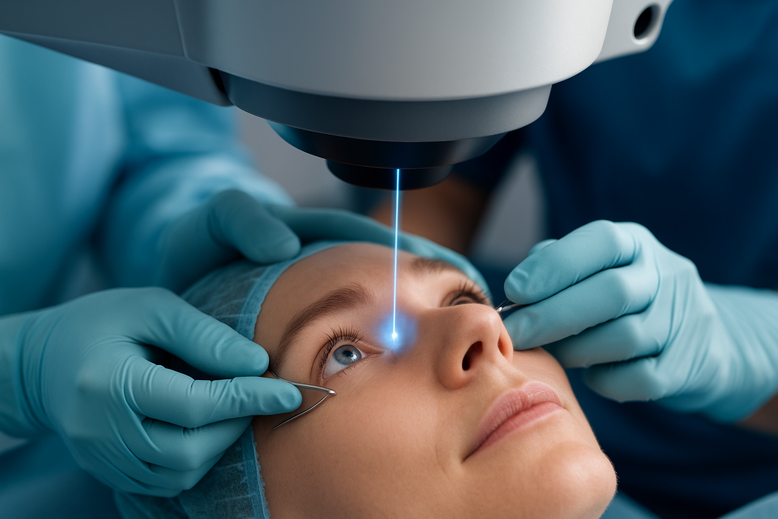 Titelbild zu „Fortschrittliche Laser-Technologien: Ein neuer Weg in der postoperativen Augenheilung“